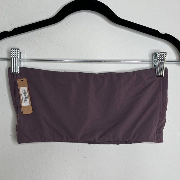 Skims Fits Everybody Bandeau Bra ONLY in Plum Purple Size Small NWT RARE - Picture 4 of 7